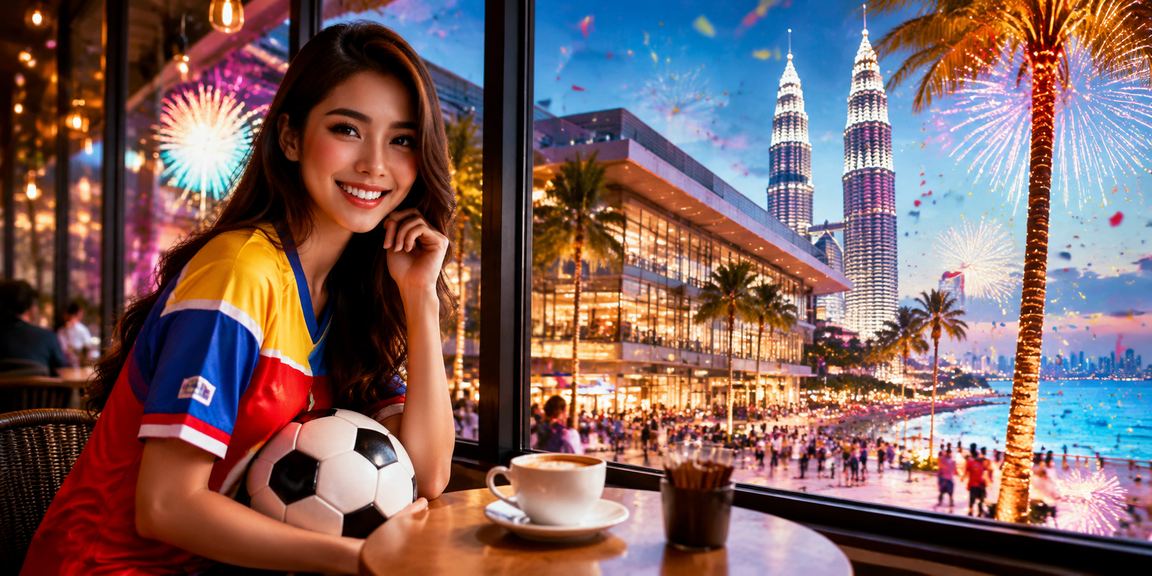 Pertaruhan bola sepak di Kuala Lumpur dengan rekaan Melayu moden