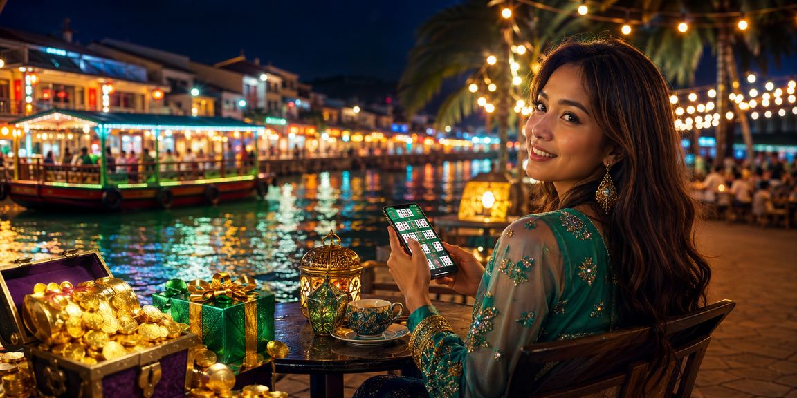 Permainan rummy sempena Hari Raya di Melaka